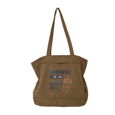 Borsa da mano con tasche di taglio medio Moderna e funzionale