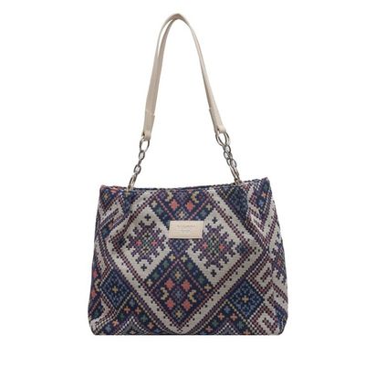 Borsa per la spesa a tela stampata per la promozione