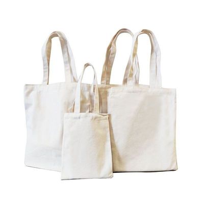 La vita quotidiana Logo stampato su misura Borsa da bagno in cotone su tela