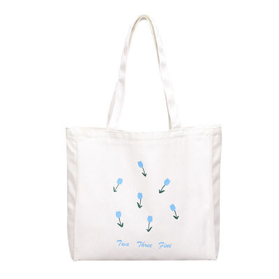 Colore personalizzato Eco-friendly Riciclata grande borsa da shopping Canvas Borse di cotone Tote