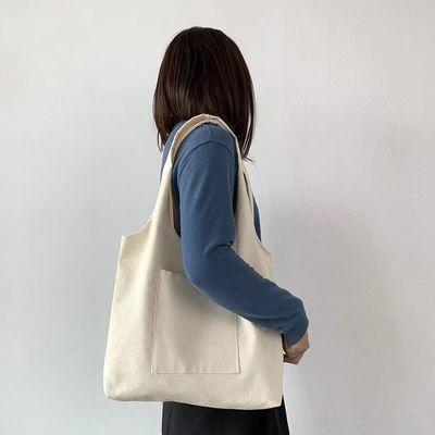Reutilizzabile Custom Print Logo Eco-Friendly Shopping Grocery Canvas Bags Tote Gift Bag