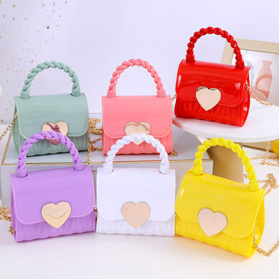 Mini catena di cintura messaggero borse di moda sacchetti di PVC Tote con materiale di rivestimento PVC