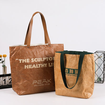 Borsa di plastica a portata di grande portata Borsa da letto Borsa ecologica Borsa di carta Dupont impermeabile