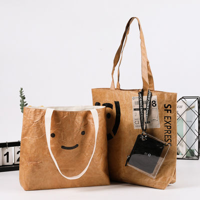 Borsa di plastica a portata di grande portata Borsa da letto Borsa ecologica Borsa di carta Dupont impermeabile