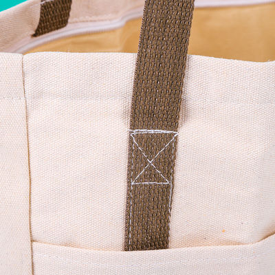 Letter Pattern Tipo Canvas Lavabile Borsa Tote Moderna per la promozione Regalo Festival