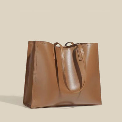 Lettera Modello Tipo Ritzy Minimalista Donna Borsa da Shopping Borse di cuoio personalizzate