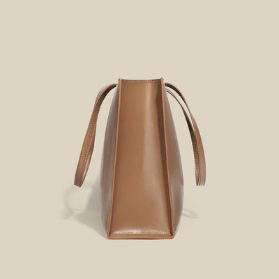 Lettera Modello Tipo Ritzy Minimalista Donna Borsa da Shopping Borse di cuoio personalizzate