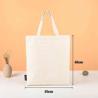 Borsa di cotone con logo personalizzato stampata