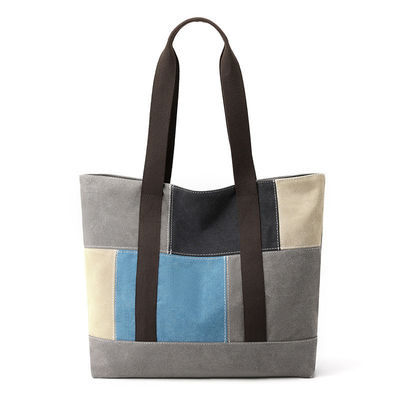 Bagni da shopping in tela da donna alla moda con logo personalizzato e colore personalizzato