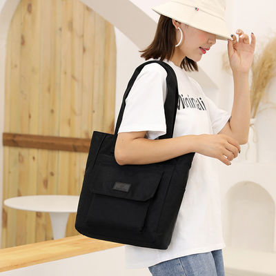 Bagni da shopping in tela da donna alla moda con logo personalizzato e colore personalizzato