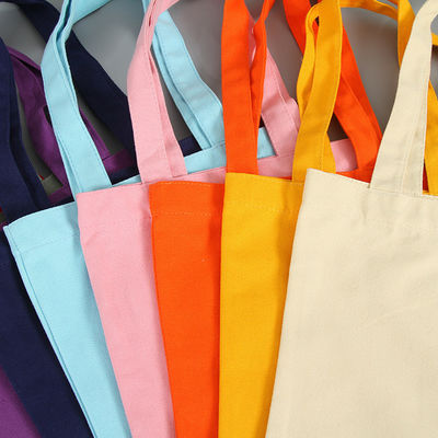 Colore personalizzato Riutilizzabile Disegnatore Stoffa tela Cotone Acquisti Borsa Tote Eco Friendly