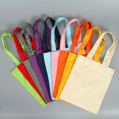 Colore personalizzato Riutilizzabile Disegnatore Stoffa tela Cotone Acquisti Borsa Tote Eco Friendly