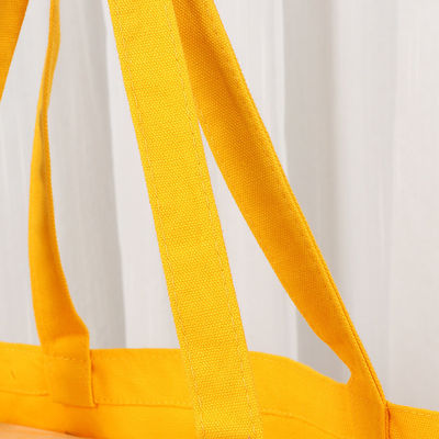 Colore personalizzato Riutilizzabile Disegnatore Stoffa tela Cotone Acquisti Borsa Tote Eco Friendly