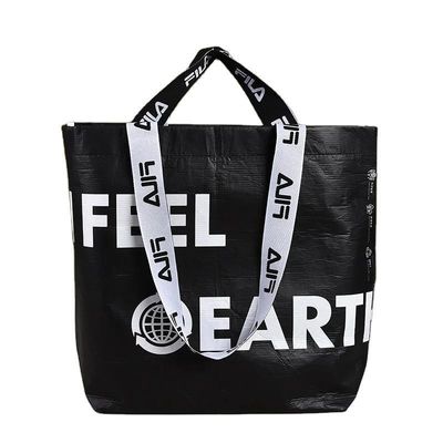 2023 Design Laminato Riciclabile PP Tissuto Tote Bag per Customized Shopping Bag Design