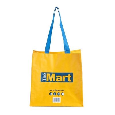 2023 Design Laminato Riciclabile PP Tissuto Tote Bag per Customized Shopping Bag Design