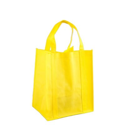 Logo personalizzato stampato sacchetto in tessuto non tessuto per la spesa alimentare e la promozione