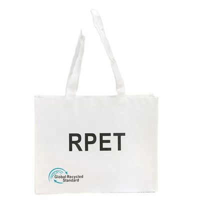 Taschino per il riciclo RPET personalizzato con design eco-friendly pieghevole e materiale RPET