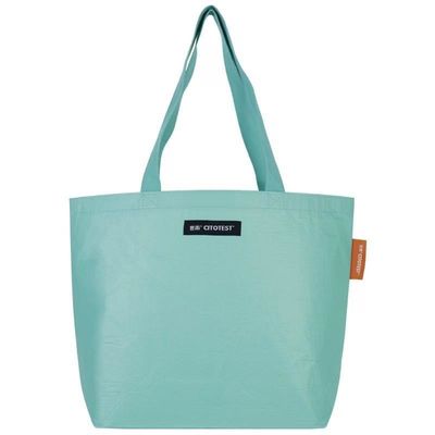 Taschino per il riciclo RPET personalizzato con design eco-friendly pieghevole e materiale RPET