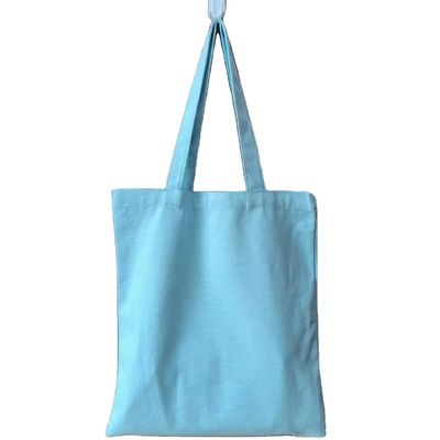 Logo personalizzato Riciclare Eco Canvas Gift Shopping Bag Beach Bag Canvas Grocery Tote Bag OEM/ODM