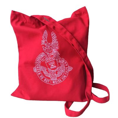 Borsa per la spesa a colori su tela con stampa personalizzata e stile manipolato