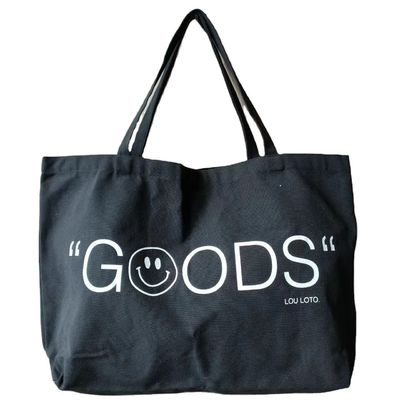 Reutilizzabile Custom Printed Eco Recycled Plain Organic Cotton Canvas Tote Bag Con Logo