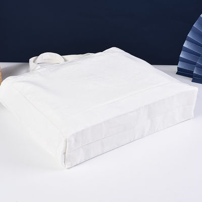 Borsa a tela con logo personalizzato di grande capacità con una sola spalla per lo shopping di medie dimensioni