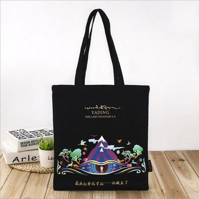 Stile manipolato 10oz Canvas Tote Bag con cerniera perfetta e progetti di personalizzazione