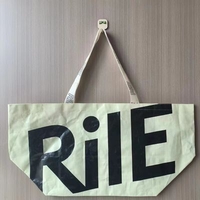 Stampa personalizzata Extra grande sacchetto da shopping riutilizzabile Tote Matte stratificato PP tessuto