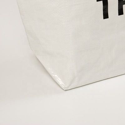 Stampa personalizzata Extra grande sacchetto da shopping riutilizzabile Tote Matte stratificato PP tessuto