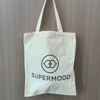 Colore personalizzato Riutilizzabile Eco-friendly Polyester Cotton Canvas Grocery Shopping Tote Bag