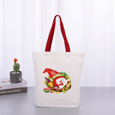 Cute Cat Pattern Canvas Tote Bag riutilizzabile per acquisti e viaggi ecologici