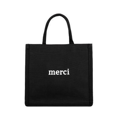 Borsa per acquisti ecologici personalizzata Borsa per messaggeri su tela Borsa da regalo in cotone con grande capacità