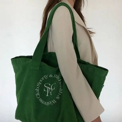 Logo personalizzato Donna grande di dimensioni superiori Festa del fine settimana cotone tela spiaggia regalo shopping borsa da bagno