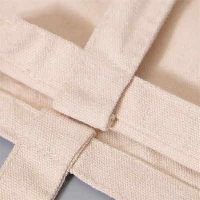 Disegno personalizzato colore naturale 100% di cotone tela sacchetto Tote con cerniera per lo shopping ecologico