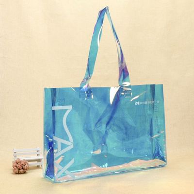 Sacchetto di shopping in PVC per dimensioni medie in colore e design personalizzati