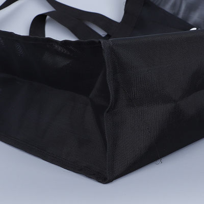 Disegno personalizzato Reutilizzabile Nylon Wire Mesh Beach Shopping Tote Bag con logo personalizzato