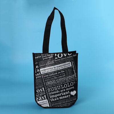 Borsa da shopping non tessuta riutilizzabile con colore personalizzato e stile maneggevole