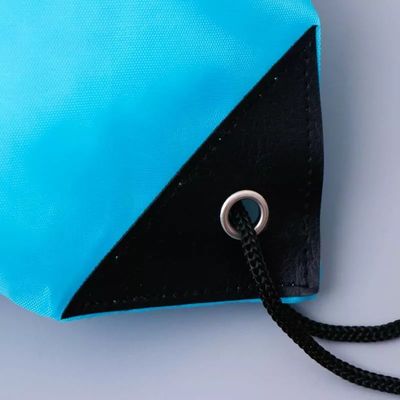 Zaino a stringa di poliestere di nylon di medie dimensioni personalizzato per la stampa a schermo di seta