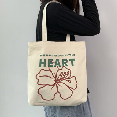 Lettera Modello Donne Canvas Borse da shopping Borse per il Tote Riutilizzabile e ecologico