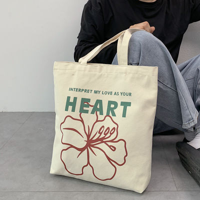 Lettera Modello Donne Canvas Borse da shopping Borse per il Tote Riutilizzabile e ecologico