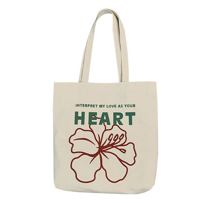 Lettera Modello Donne Canvas Borse da shopping Borse per il Tote Riutilizzabile e ecologico