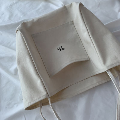 Borsa da bagno per donne a colori personalizzati Eco Canvas Grande capacità e OEM/ODM accettabile