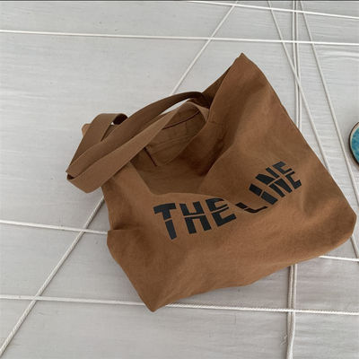 La vita scolastica quotidiana Eco Friendly Custom Canvas Tote Bag con stampa di logo personalizzata