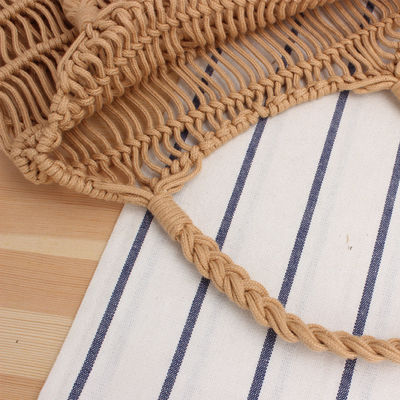 Colore personalizzato 2022 Summer Handmade Women Straw Bag Hollowed Out Woven Beach Hand Bag