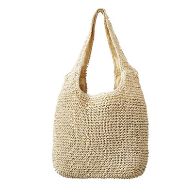 2022 Summer Raffia Handbag stile bohémien Acceptabile OEM/ODM Woven Weave Straw Beach Bag