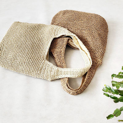 2022 Summer Raffia Handbag stile bohémien Acceptabile OEM/ODM Woven Weave Straw Beach Bag