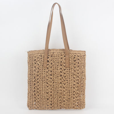 2022 Fashion Handbag Summer Weave Straw Beach Bag Tote Bag con logo personalizzato