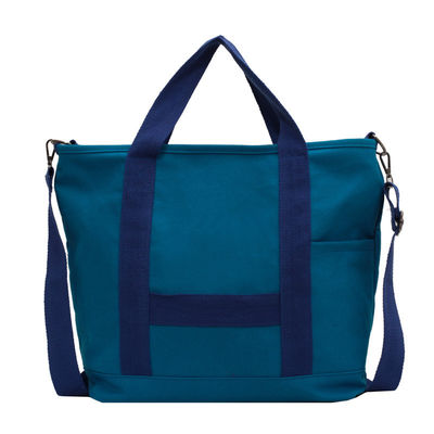 Logo personalizzato Colore Eco Cotton Canvas Tote Shoulder Bag per Fashion Design