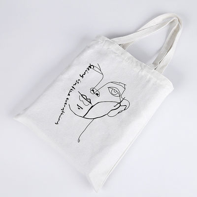 Lettera in stile alla moda più recente Stampa borsa di cotone per disegni personalizzati