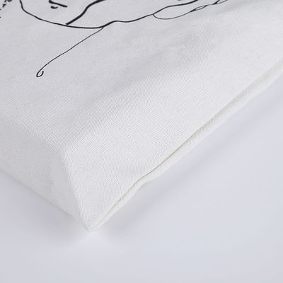 Lettera in stile alla moda più recente Stampa borsa di cotone per disegni personalizzati